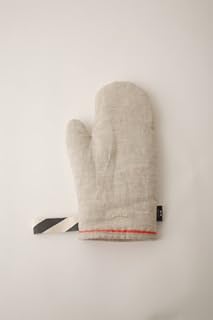 BRUNO ゴールドのBRUNO刺繍が入ったふわふわミトン リネンミトン ベージュ BHK011-BE BRUNO ゴールドのBRUNO刺繍が入ったふわふわミトン リネンミトン ベージュ BHK011-BE